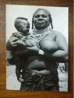 CPA Photo Non écrite -  ANGOLA MAMAN ET SON ENFANT MATERNITE - Sin Clasificación