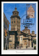 ESPAÑA (2023) Carte Maximum Card - EXFILNA JUVENIA 2023 - Catedral De Teruel, Torre Mudéjar - Cathedral, Cathédrale - Cartes Maximum