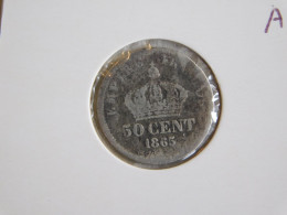 France 50 Centimes 1865 A (510) Argent Silver - 50 Centimes