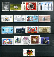 REPUBLIQUE FEDERALE ALLEMANDE - Lot De 18 Timbres De L'année 1983 - Annual Collections