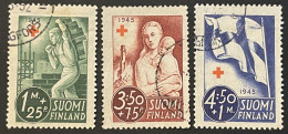 FINLAND  - (0) - 1945 - # 278/281 3 Values - Gebruikt
