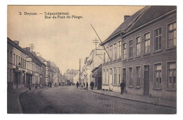 Deynze Deinze  Tolpoortstraat    Rue Du Pont Du Péage - Deinze