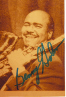 Benny Golson (9x12 Cm)  Original Dedicated Photo - Zangers & Muzikanten