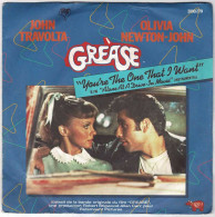 John Travolta & Olivia Newton-John (Grease) - You're The One That I Want / Alone At A Drive-in Movie. Single  - Sonstige & Ohne Zuordnung