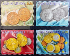 San Marino 2005, Coins, MNH Stamps Set - Nuevos