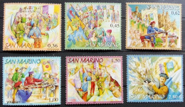 San Marino 2006, 50 Years Of The Crossbow Corps, MNH Stamps Set - Nuevos