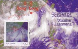 Hong Kong 2014 Weather S/S MNH - Stamp Shows Lenticular Movement - 3-D Pictures Move - Unusual - Klimaat & Meteorologie