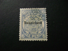 Swaziland - 1889 6d (SG 6) - Used Definitive Stamp - Swasiland (...-1967)