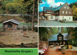 73126843 Waschleithe Tierpark Gaststaetten Osterlamm Und Koehlerhuette Waschleit - Grünhain