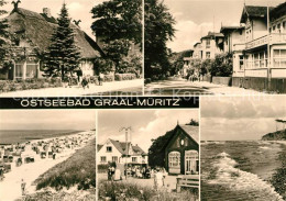 73126565 Graal-Mueritz Ostseebad Teilansichten Strand Milchbar Seestern Graal-Mu - Graal-Müritz