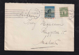 Schweden Sweden 1917 Cover MALMÖ X AAHUS Tuberculos Cinderella - Lettres & Documents