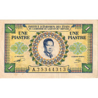 Billet, Indochine Française, 1 Piastre = 1 Riel, KM:93, TTB+ - Indochine