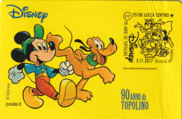 FRANCOBOLLO - SERIE TEMATICA - 90 ANNI DI TOPOLINO - 2021-...: Marcofilie