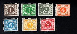 1979568466 1971  SCOTT J15 - J21 (XX) POSTFRIS MINT NEVER HINGED - - Timbres-taxe