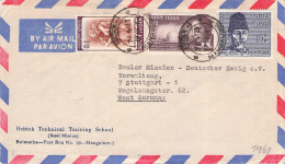 INDIA - AIRMAIL 1961 - STUTTGART/DE / 6110 - Storia Postale