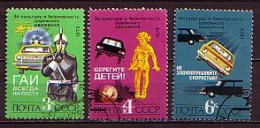 RUSSIA - 1979 - Securite Routier - Mi 4903/05  (O) - Usati