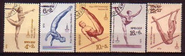 RUSSIA - 1979 - Olympic Games M`80 - Gymnastics - Mi 4820 / 34 - Used - Usati