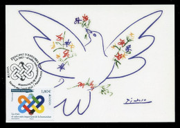 ANDORRA ANDORRE Postes (2023) Carte Maximum Card - EUROPA La Pau, Peace, Paix, Paz, Dove, Picasso, Colombe, Paloma - Cartoline Maximum