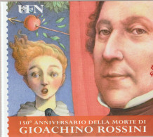Vatican City Die Emissionis Nr 8 - Mi 1945 150th Death Anniversary Of Gioachino Rossini CD - Abarten