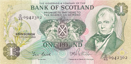 Scotland 1 Pound, P-111f (7.10.1983) - UNC - 1 Pound