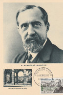 " ANDRE HONNORAT " Sur Carte Maximum De 1960 N° YT 1277. Oblitération PARIS Parfait état CM à Saisir !!! - Autres & Non Classés