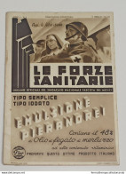 Bf Fascismo Rivista Le Forze Sanitarie 1936 - Magazines & Catalogues