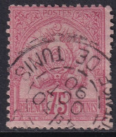 Tunisia 1888 Sc 22 Tunisie Yt 18 Used Some Short Perfs - Gebruikt