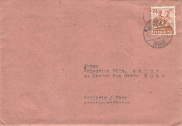 ALLIIERTE BESETZUNG - BRIEF 1946 STUTTGART - WEILHEIM Mi 951 / 6118 - Covers & Documents