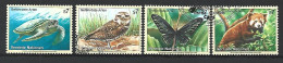 Timbre  Nation Unies Vienne  Oblitère   N 267/270 - Used Stamps