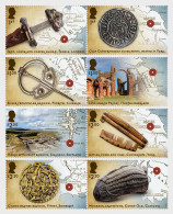 Great Britain United Kingdom 2024 Viking Britain Set Of 8 Stamps MNH - Ohne Zuordnung