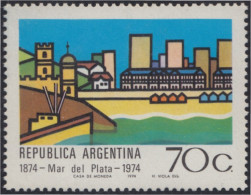 Argentina 965 1974 Centenario De La Fundación De La Ciudad De Mar De Plata MNH - Other & Unclassified