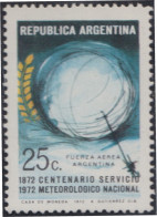 Argentina 925 1972 Centenario Del Servicio Meteorológico Nacional MNH - Autres & Non Classés