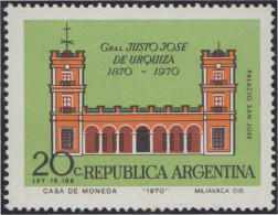 Argentina  865 1970 100 Años De La Muerte De Justo-José De Urquiza MNH - Other & Unclassified