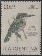 Argentina 804 1968 Pájaro Bird Fauna Sobrecarga Pro Infancia MNH - Autres & Non Classés