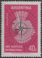 Argentina 591 1958 Año Geográfico Internacional MH - Autres & Non Classés