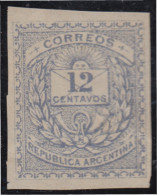 Argentina 56a 1882 República Argentina Números MH - Andere & Zonder Classificatie
