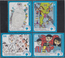 Argentina 2996/99 2013 Dibujos Infantiles Concurso Derecho A La Identidad MNH - Other & Unclassified