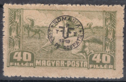 Hungary Debrecen Debreczin 1920 Second Issue, Ordinary Paper Mi#87 X Mint Hinged - Debreczen