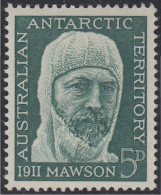 Australia Territorio Antártico 7 1961 Sir Douglas Mawson MNH - Altri & Non Classificati