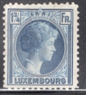 Luxembourg 1930 Single Grand Duchess Charlotte In Fine Used - 1926-39 Charlotte Right-hand Side