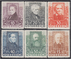 Österreich Austria 399/04 1931 Poetas MH - Other & Unclassified