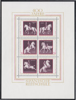 Österreich Austria HB 7 1972 4º Centenario De La Alta Escuela Equitación Españ - Autres & Non Classés