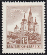 Austria Österreich 871A 1957/65 Basílica De Mariazell MNH - Other & Unclassified