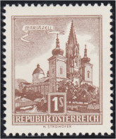 Austria Österreich 870A 1957/65 Basílica De Mariazell MNH - Other & Unclassified