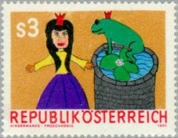 FAU5/S Öesterreich Austria   Nº 1503   1981  Sello Para Los Niños Lujo - Other & Unclassified