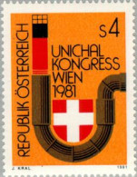 Öesterreich Austria - 1498 - 198120 Congreso De UNICHAL Lujo - Andere & Zonder Classificatie