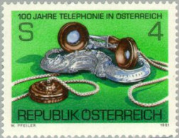 Öesterreich Austria - 1501 - 1981 Cent. Del Teléfono En Austria Lujo - Autres & Non Classés
