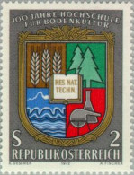 Österreich Austria - 1230 - 1972 Cent. De La Escula De Agricultura Lujo - Andere & Zonder Classificatie