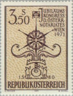Österreich Austria - 1188 - 1971 Cent. Del Notariado En Austria Lujo - Andere & Zonder Classificatie