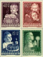 Österreich Austria - 765/68  - 1949 Obras Por La Infancia Lujo - Other & Unclassified